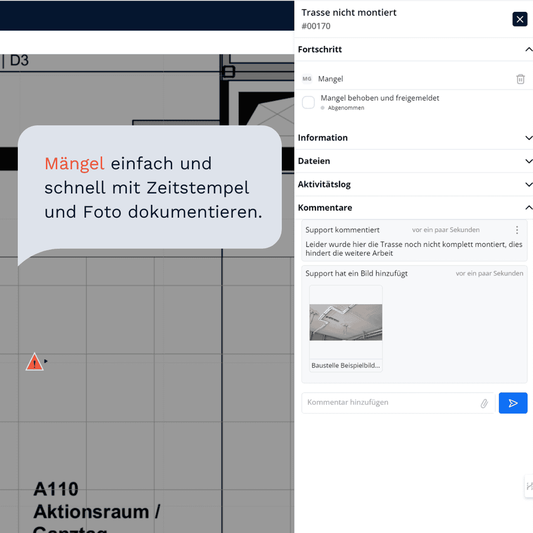 CENDAS Mängelmanagement