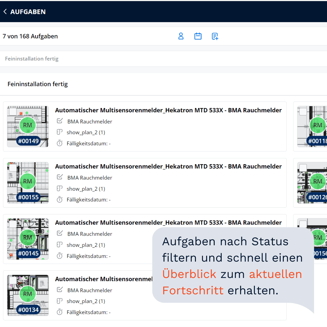 CENDAS Projektmanagement