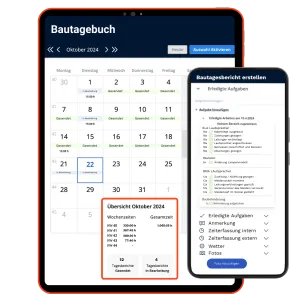 Bautagebuch Mockup Elektro