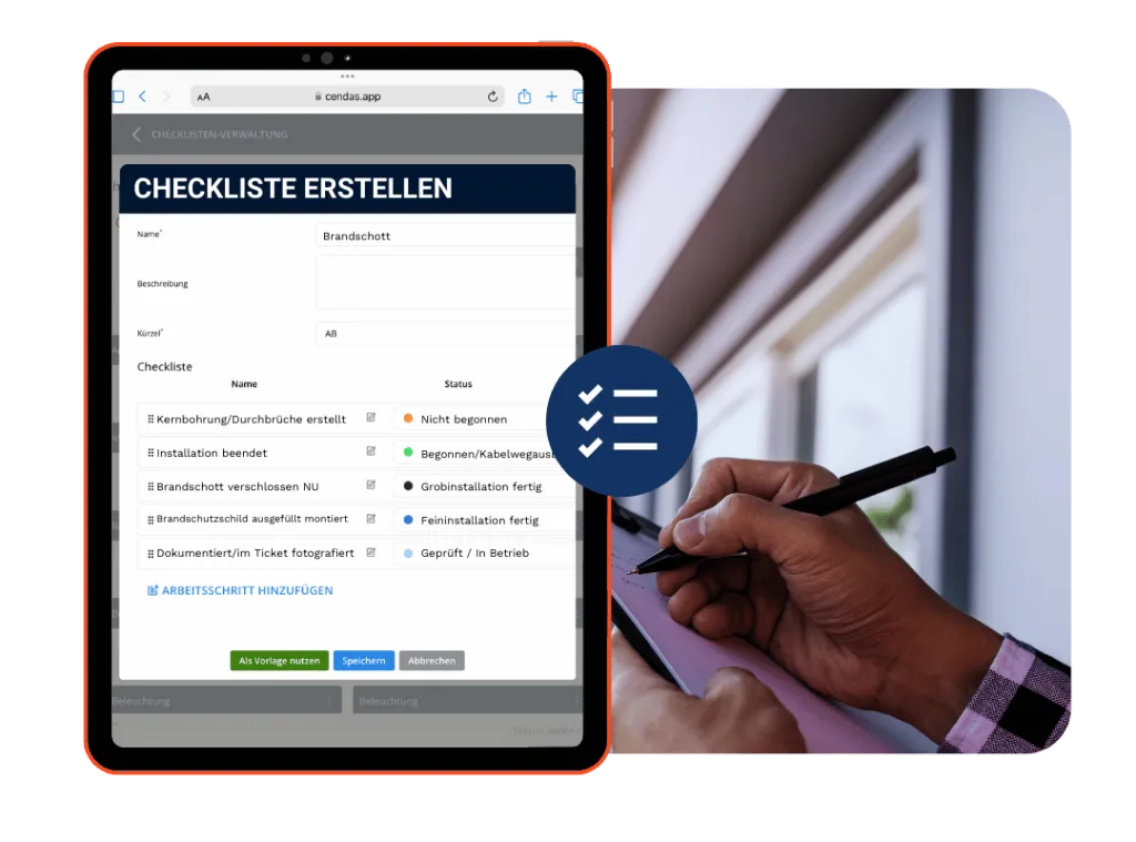 Checklisten Brandschutz