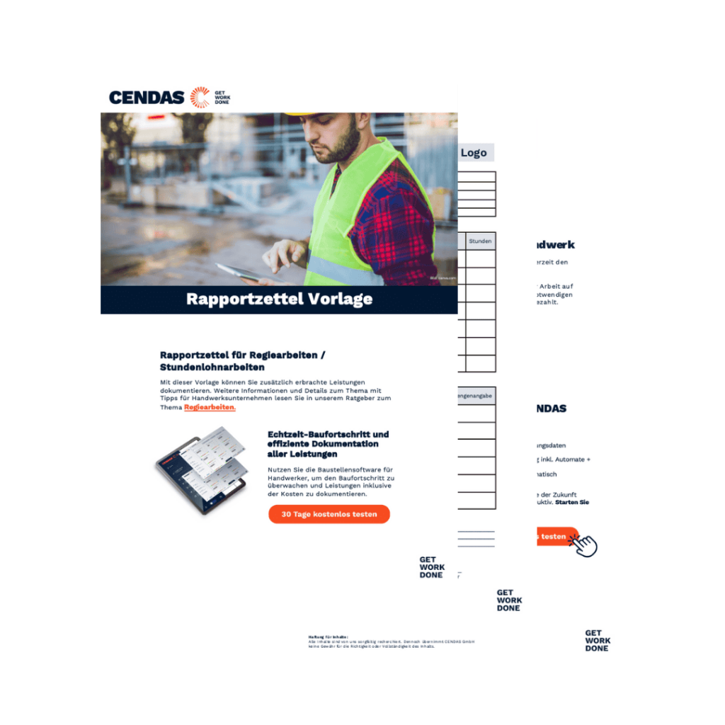 Regiearbeiten Vorlage word dok