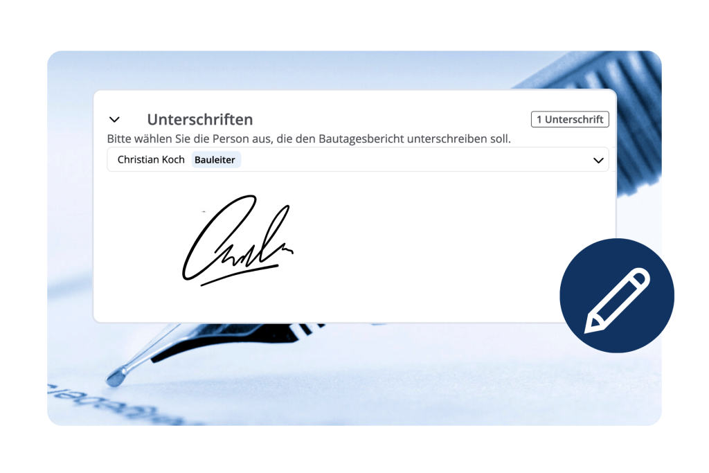 Digitale Unterschrift