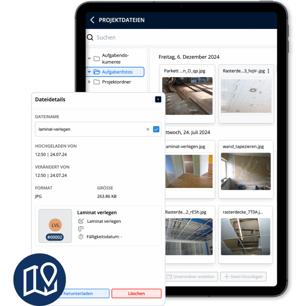fotodokumentation app cendas