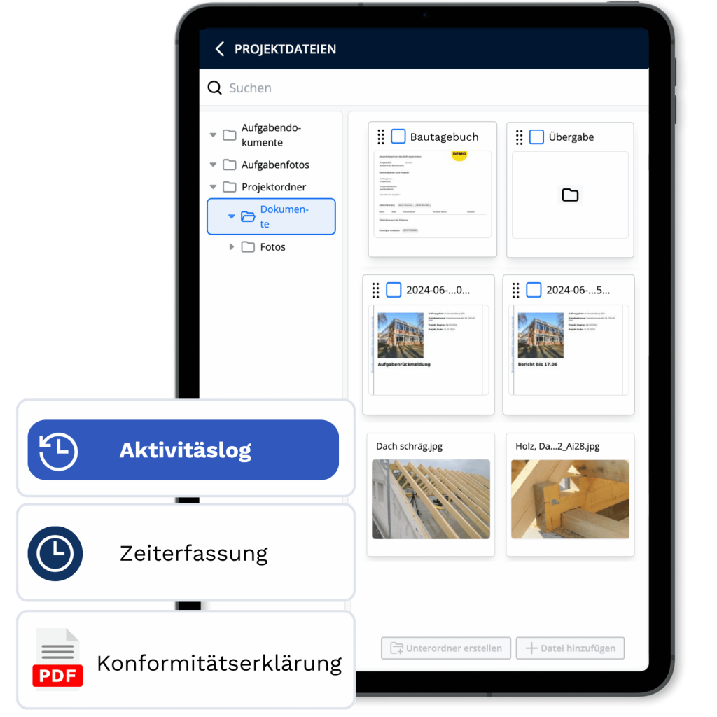 baudokumentation app cendas