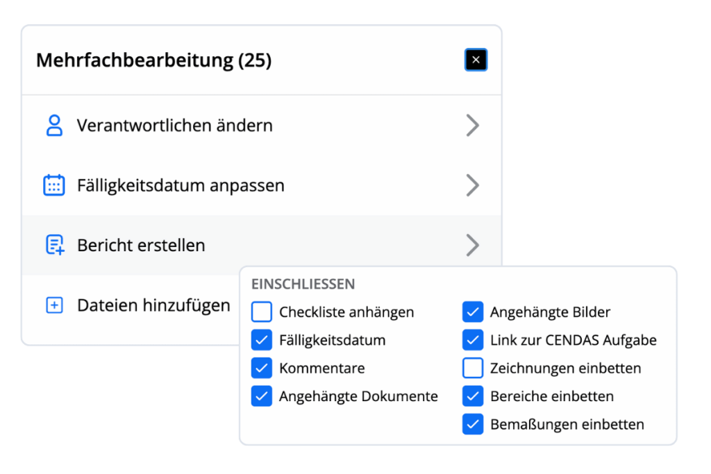 mängel bericht erstellen - inhalte