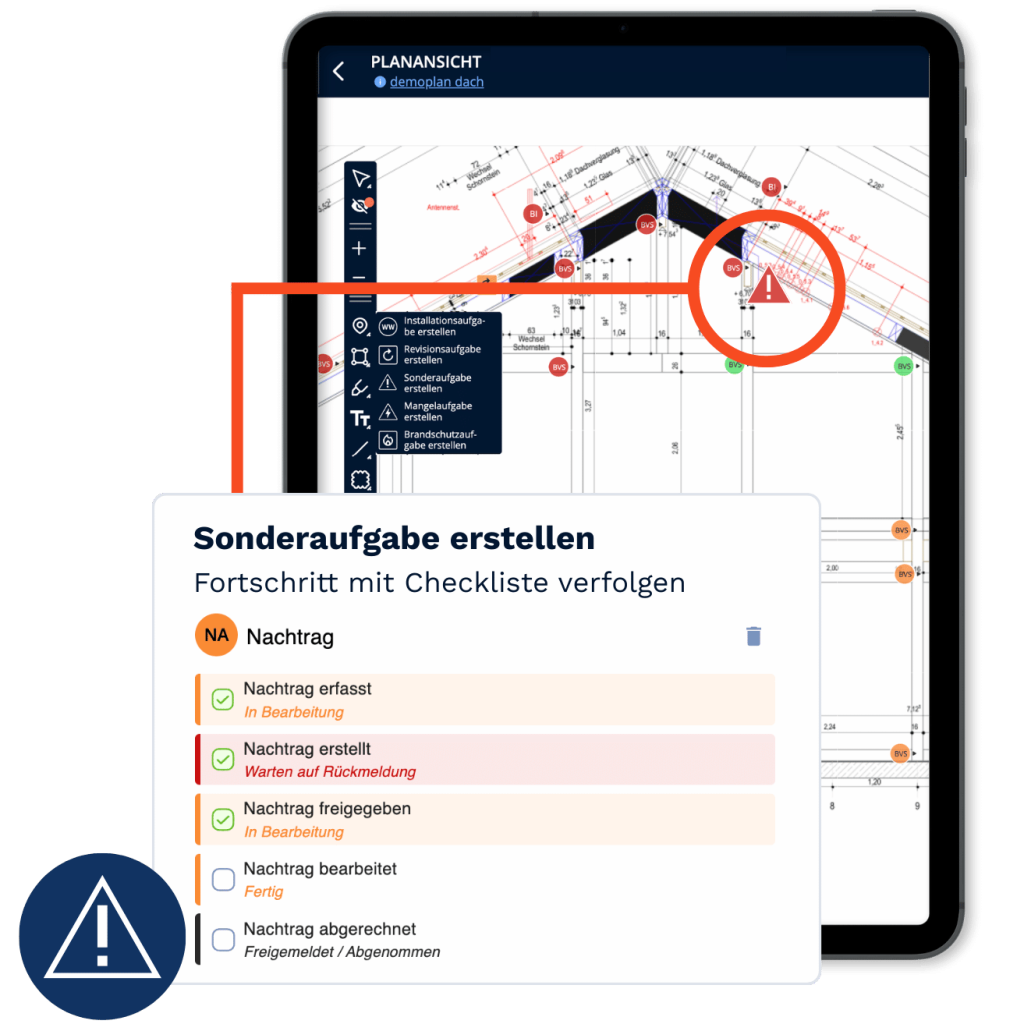 nachtragsmanagement mit cendas app