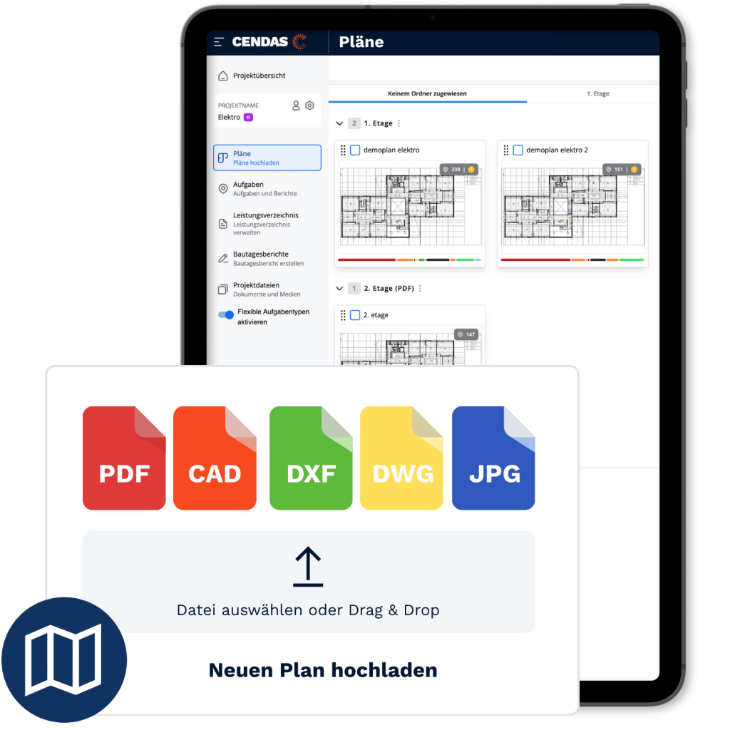 planrevision mit cendas