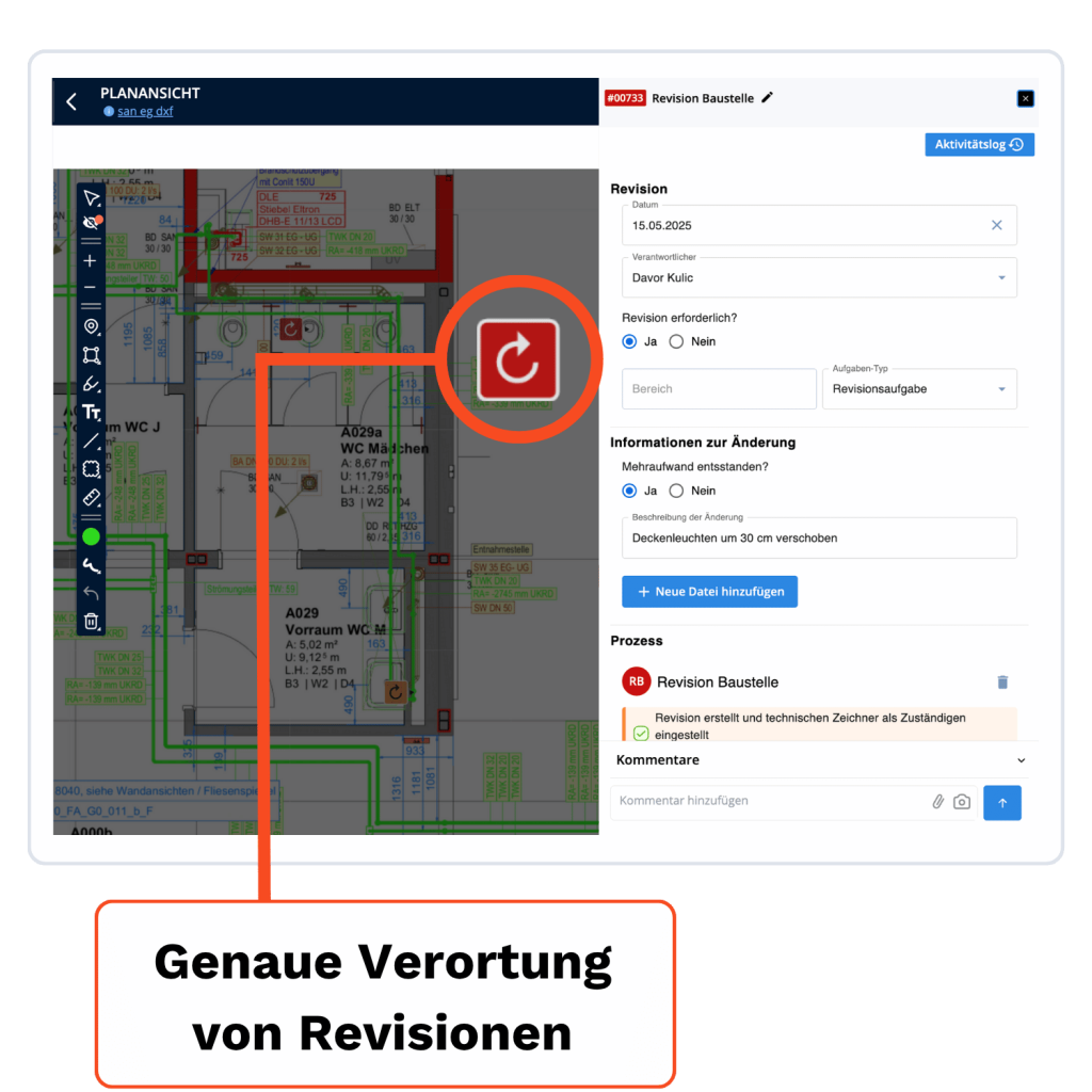 revisionen verorten cendas app