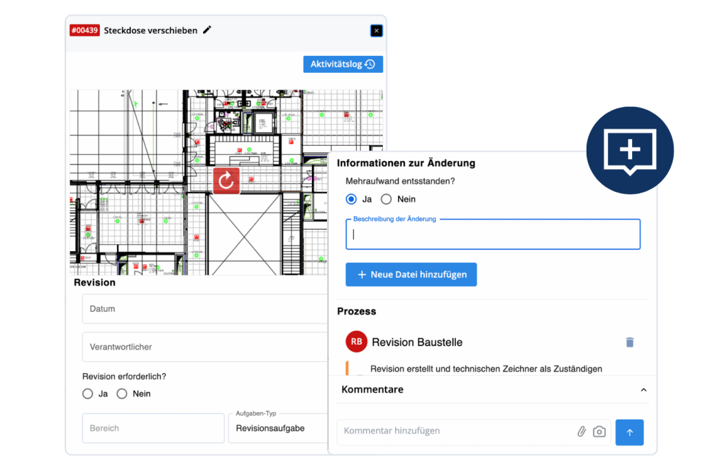 schritt 1 - revisionsaufgabe erstellen