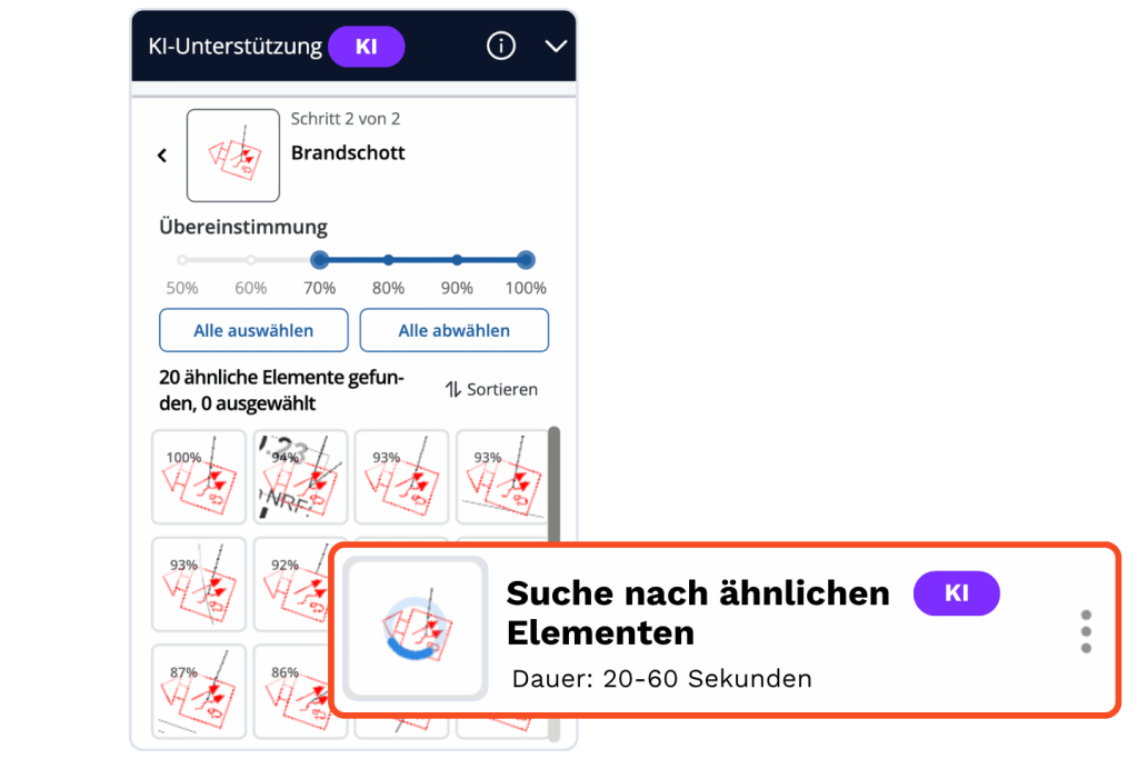 KI Plan Schritt 2 Analyse und Suche nach ähnlichen Komponenten