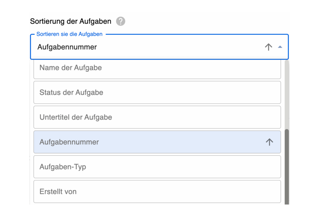 Sortierung Berichte img