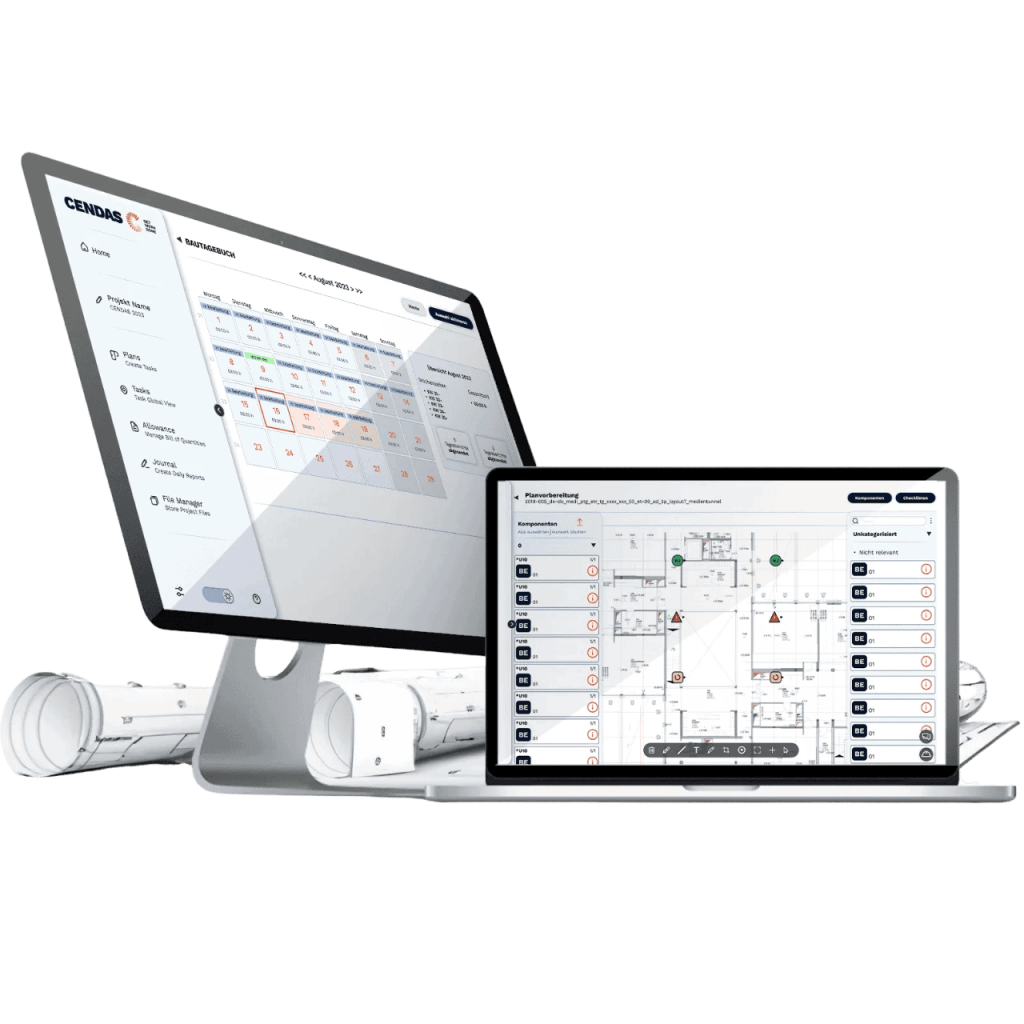 cendas app auf desktop