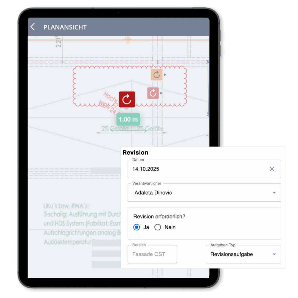 revisionsplanung cendas app