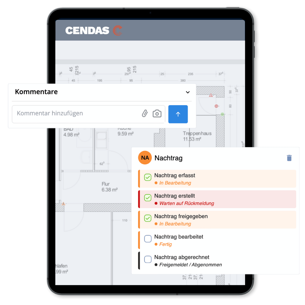 rohbau software cendas